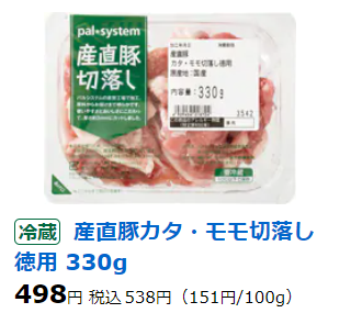 豚肉値段